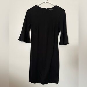 Banana Republic Black Long Sleeve Dress